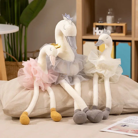 Beautiful Skirt Swan Plush Toys – Lovely Stuffed Animal Dolls