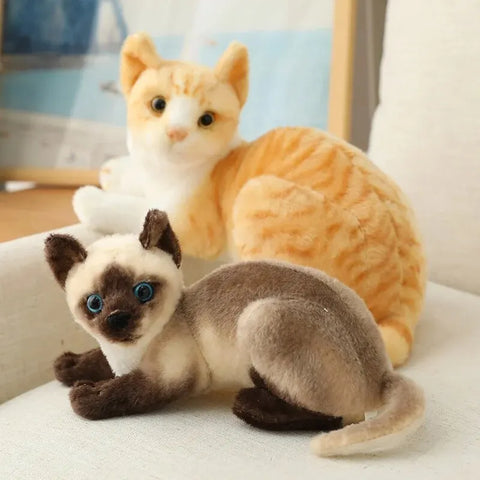 Cute Plush Cat Doll – Soft Stuffed Kitten Toy
