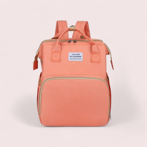 Multifunctional Nappy Backpack with Portable Crib – Convenience Meets Comfort for Parents on the Go Teeny Pandas