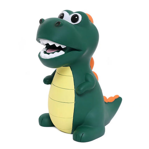 Large Capacity Dinosaur Piggy Bank – Durable Anti-Drop Coin Bank for Kids