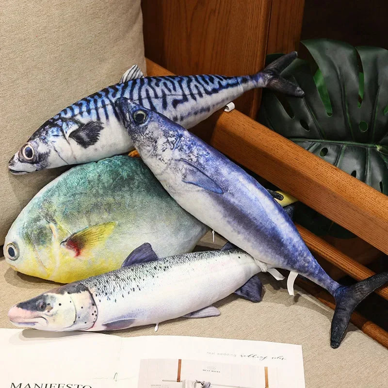 3D Simulation Fish Plush Toys - product detail view 2
