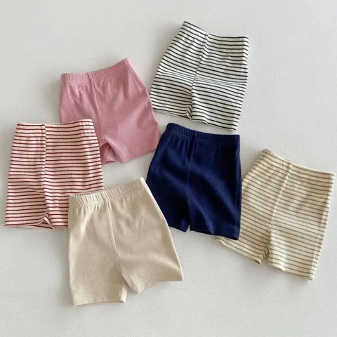 Solid Cotton Harem Shorts for Kids – Comfortable and Stylish Casual Shorts