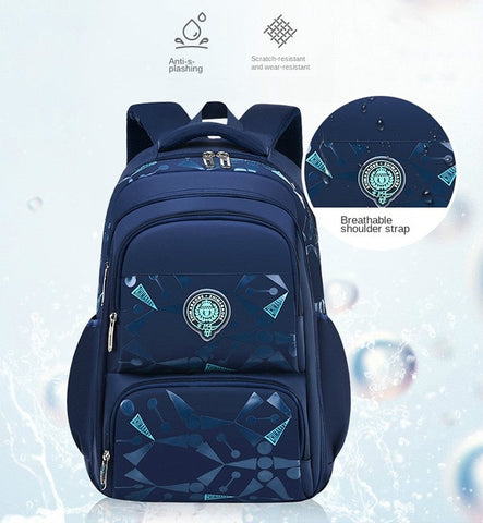 Waterproof Children School Bags for Boys – Orthopedic Backpack for Primary School
