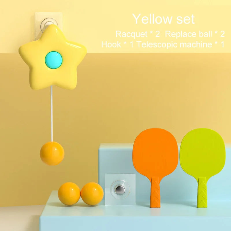 Hanging Table Tennis Game Set - Engage in Fun and Active Play! Teeny Pandas