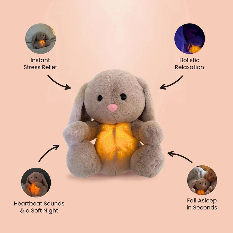 BreathEasy Realistic Breathing Stuffed Animal – Comforting Plush Pet Teeny Pandas