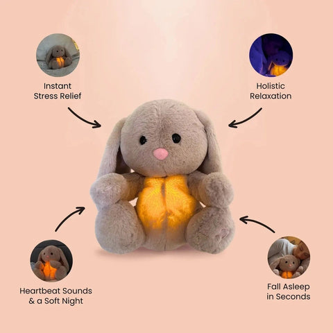 BreathEasy Realistic Breathing Stuffed Animal – Comforting Plush Pet Teeny Pandas
