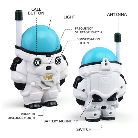 Walkie Talkie Astronaut Mini - 2 Piece Set
