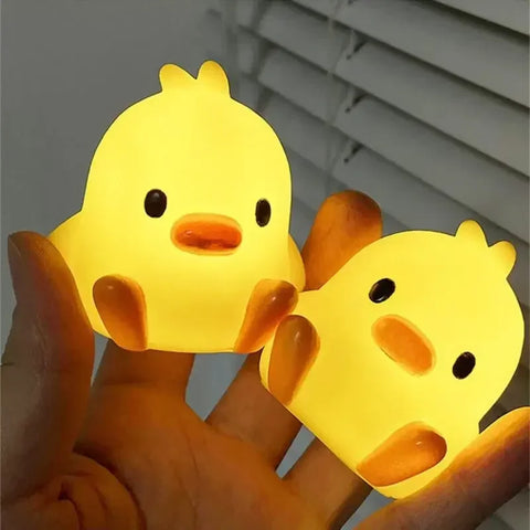 Little Yellow Duck Night Light - Creative Children's Desk Lamp