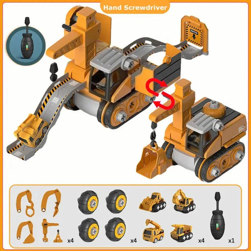 Master Builder Engineer Set for Kids - Create a Fun Engineering Experience! Teeny Pandas