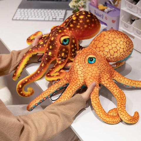 Octopus Plush Toy – Soft Stuffed Marine Animal for Kids and Adults