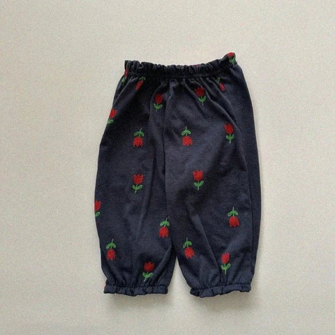 Baby Cotton Baggy Harem Pants – Summer Cartoon Print Anti-Mosquito Pants