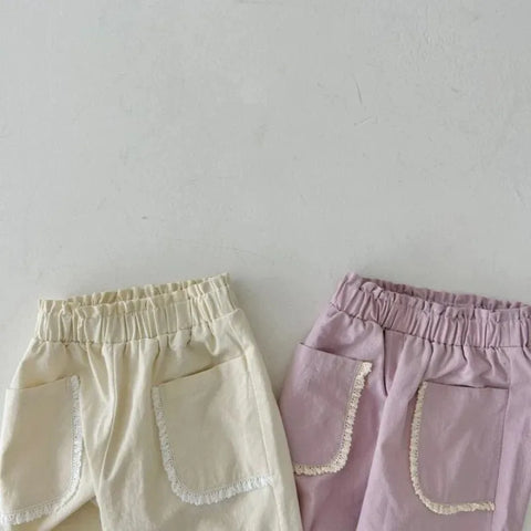 Korean Style Cargo Pants for Kids – Casual & Comfortable Spring Fashion