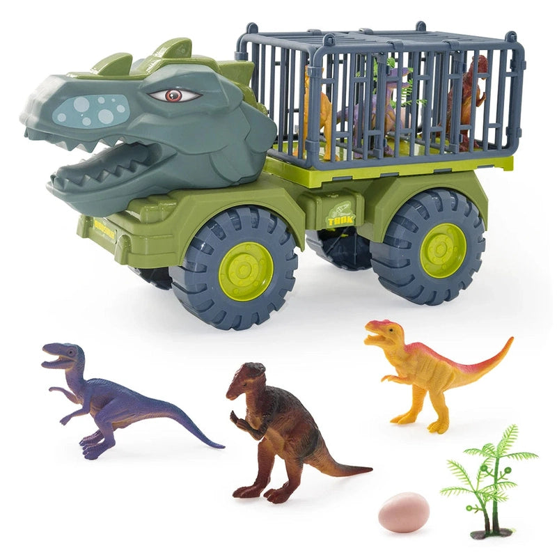 Interactive Dinosaur Engineering Vehicle Set for Kids Teeny Pandas