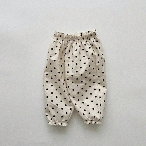 Baby Cotton Baggy Harem Pants – Summer Cartoon Print Anti-Mosquito Pants