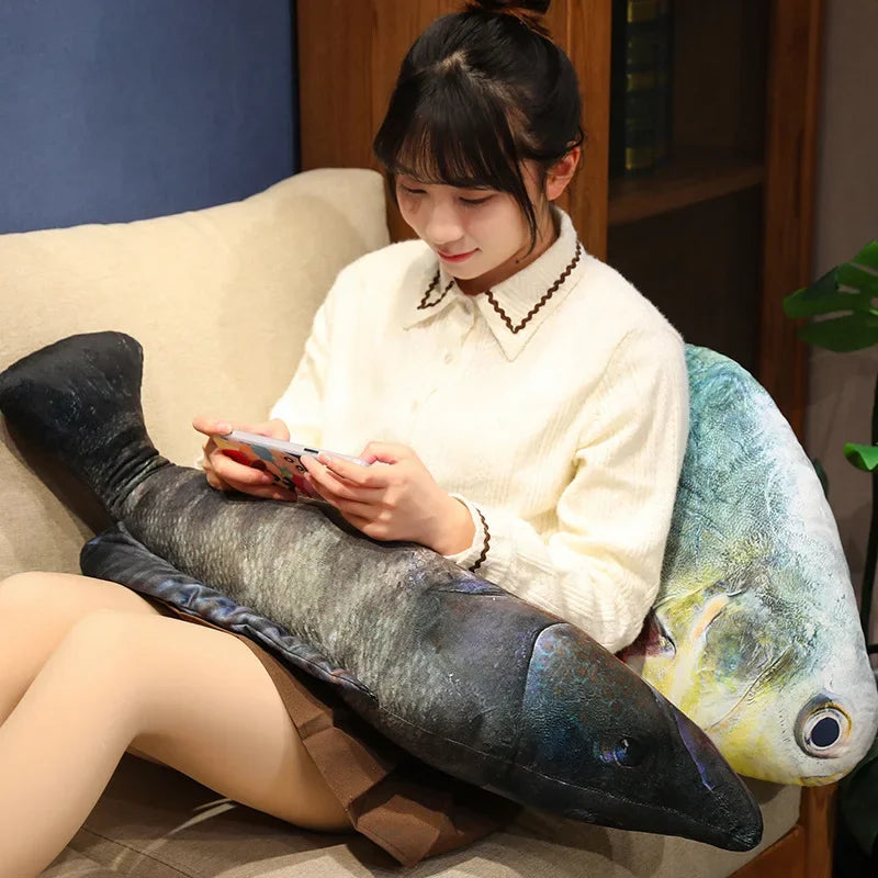 3D Simulation Fish Plush Toys - product detail view 7