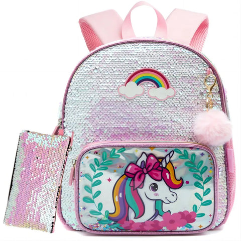 Mini Sequins Backpack for Girls