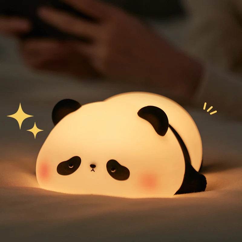 PandaPals Rechargeable LED Lamp – Adorable Panda Companion Teeny Pandas