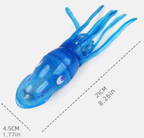 Light-Up Electric Squid Bath & Pool Toy
