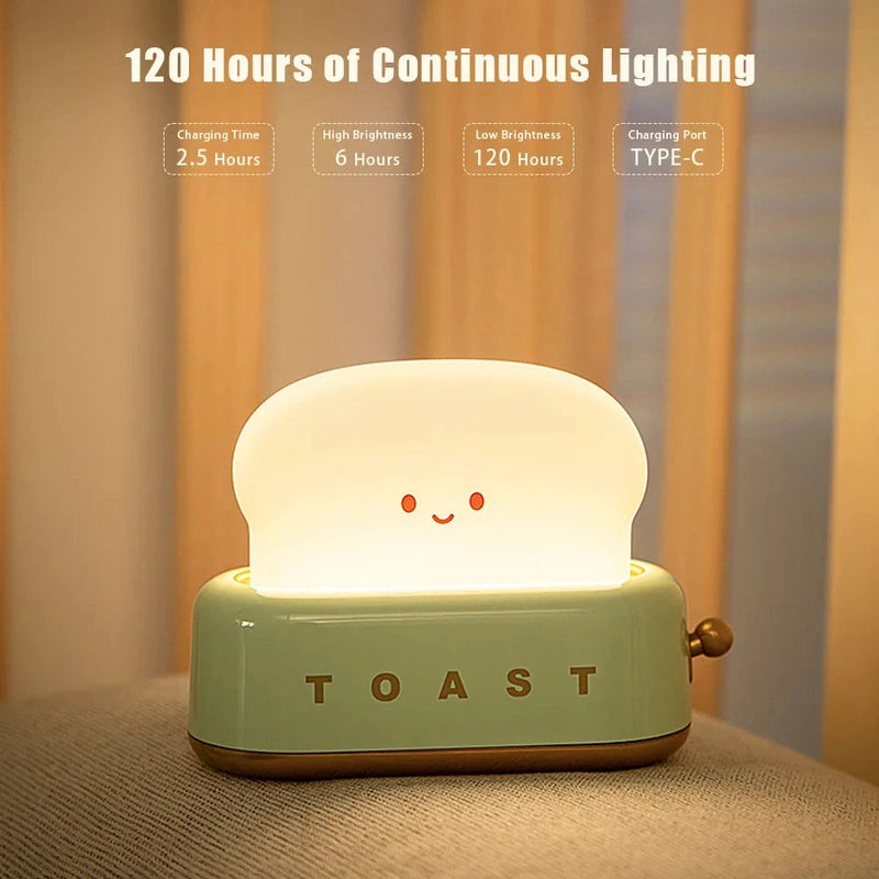 ToastyGlow Rechargeable LED Nightlight Teeny Pandas
