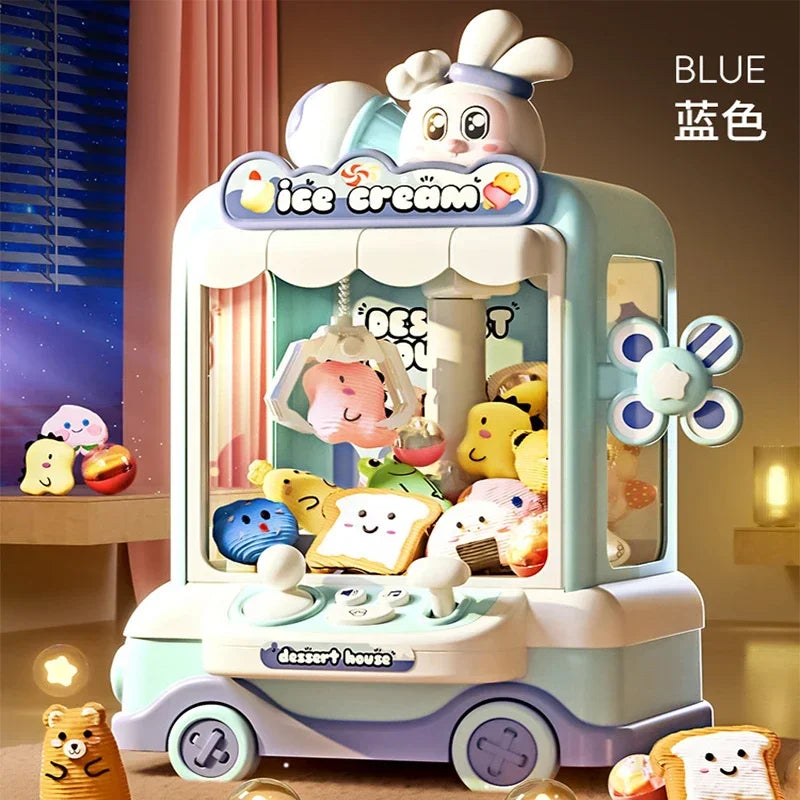 Mini Rabbit Claw Machine for Kids - Fun Prize-Grabber Arcade Toy! Teeny Pandas
