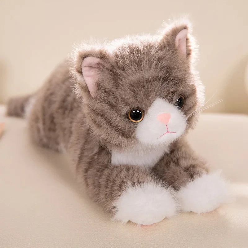 Cute Simulation Cat Plush Toys - product detail view 9
