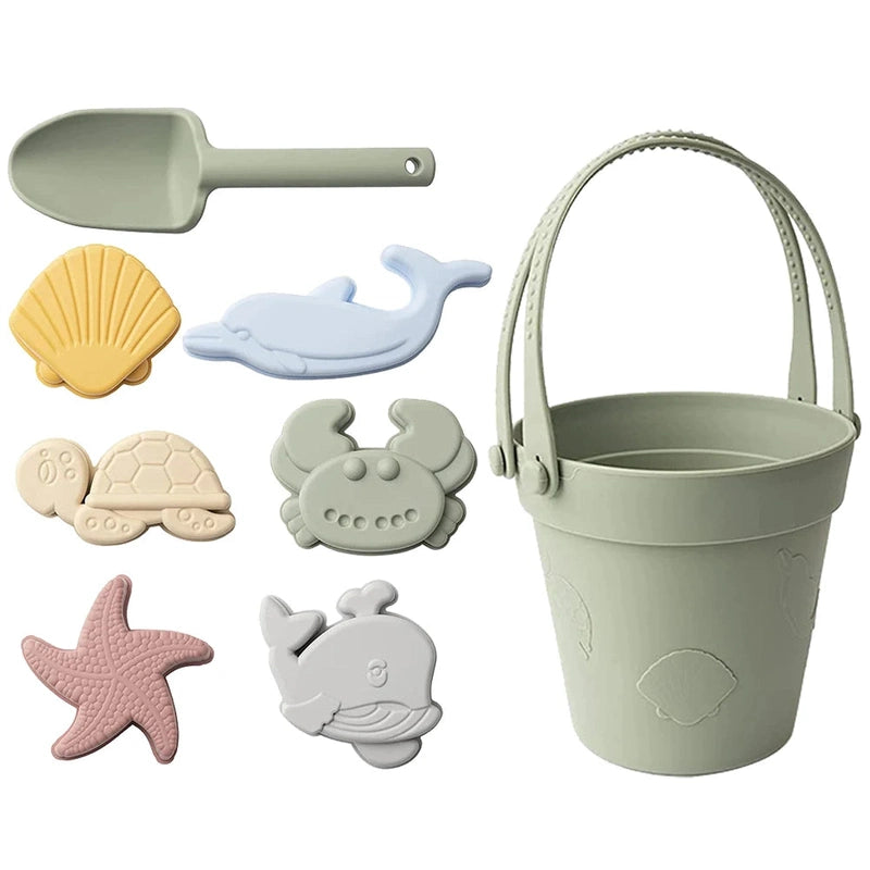 Kids Silicone Beach Toys Set - Durable, Eco-Friendly Fun Teeny Pandas