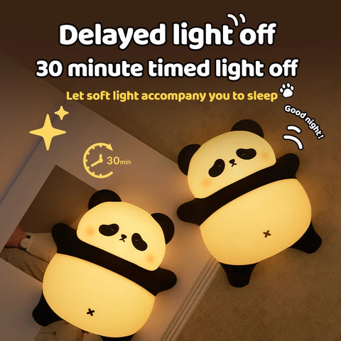 Cute Panda Night Light LED – Soft & Soothing Glow for Kids