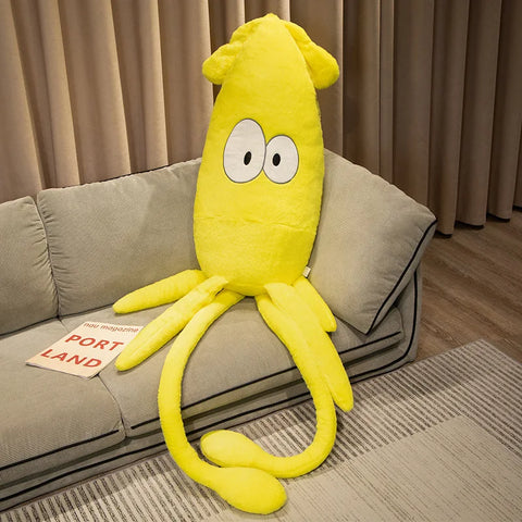 Simulation Octopus Doll - Lifelike Large Squid Plush Toy