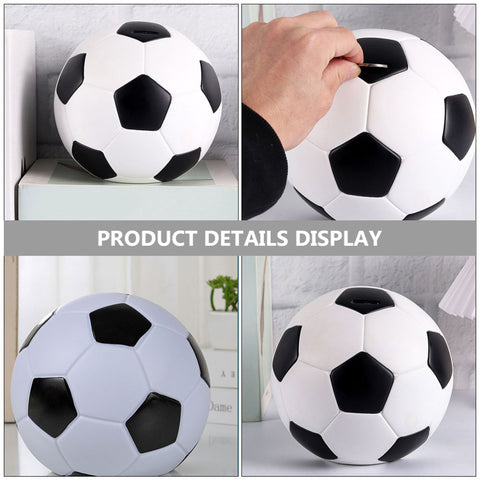 Football Piggy Bank – Creative Coin Container for Kids & Home Décor
