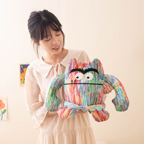 Cute Funny Demon Big Mouth Monster Plush Toys – Stuffed Anime Dolls
