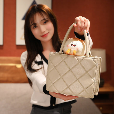 Cute and Soft Steamed Bun Pillow Plushies