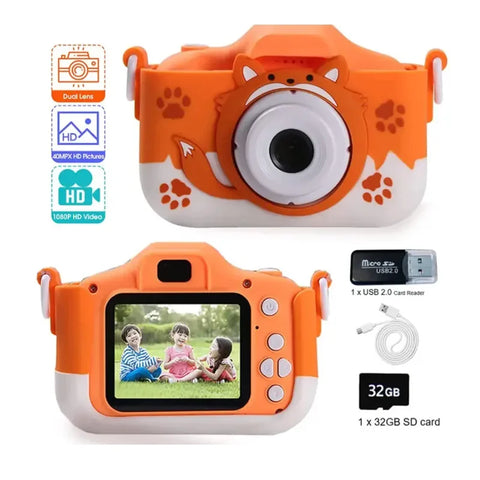PixelCam Digital Camera with 1080P Video – Perfect First Camera for Children