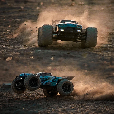 High-Speed Brushless Motor All Terrain RC Car 1/16 - Higher Efficiency for Longer Adventure! Teeny Pandas