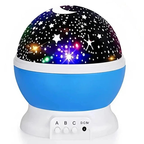 Galaxy Projector Starry Sky - Rotating LED Night Light!