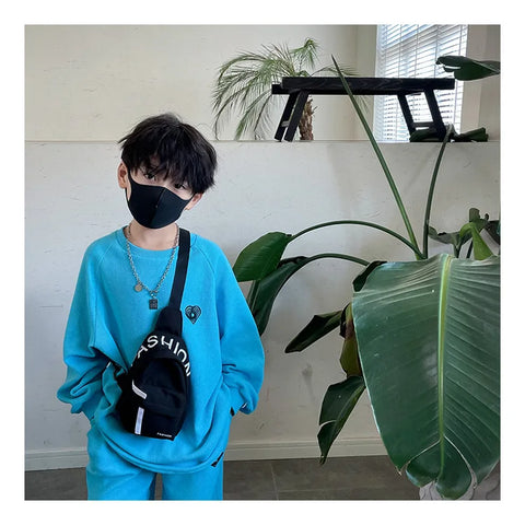 Chest Bag for Kids - Casual Shoulder Crossbody Bag for Boys