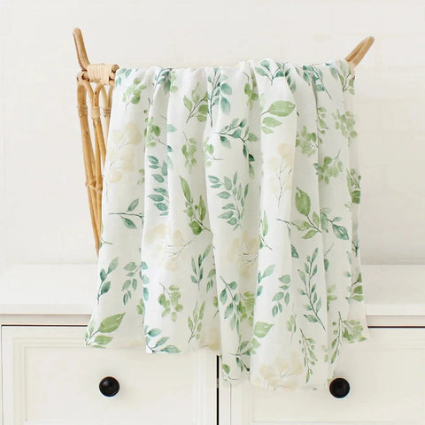 Gentle Bamboo Cotton Swaddle - Luxurious Comfort and Breathable Swaddle Teeny Pandas