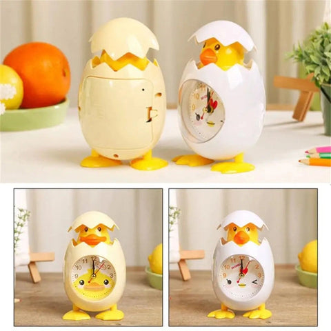 Easter Egg Shell Chick Alarm Clock - For Kids Bedroom
