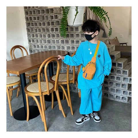 Chest Bag for Kids - Casual Shoulder Crossbody Bag for Boys