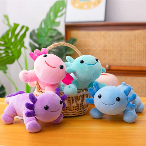Cute Cartoon Salamander Doll – Axolotl Plush Toy