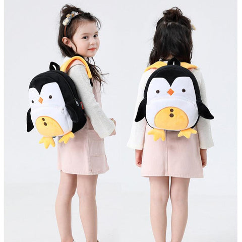 Cute Cartoon Animal Series Plush Backpack for Kids