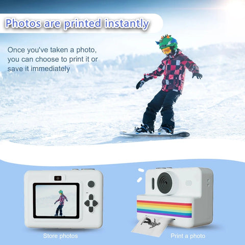 Kids Instant Print Digital Camera Teeny Pandas