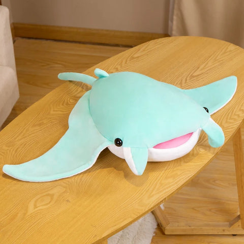 Cartoon Fish Manta Ray Plush Toy – Kawaii Devil Ray Stuffed Pillow