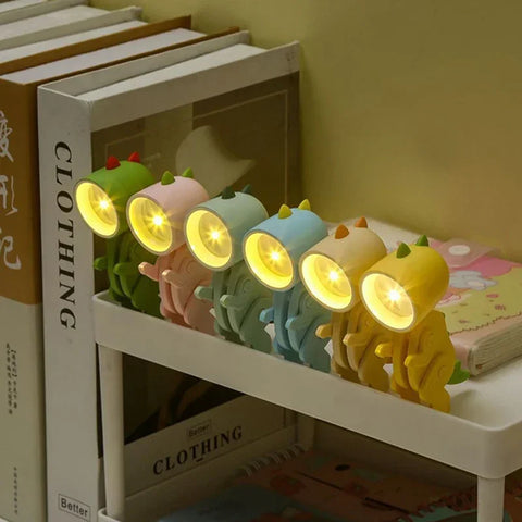 Mini Dinosaur Night Light - Cute Battery-Powered LED Lamp for Kids
