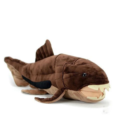 Dunkleosteus Terrelli Plush Toy – Realistic Paleontology Fish Doll, Cushion Gift