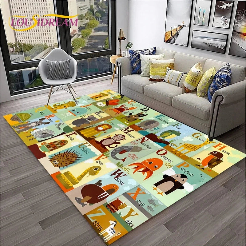 Alphabet Learning Play Mat - Fun & Educational for Kids! Teeny Pandas