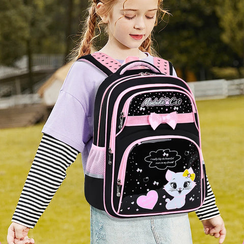 Cute Kitten Backpack for School