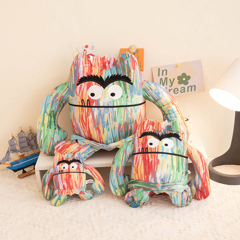 Cute Funny Demon Big Mouth Monster Plush Toys – Stuffed Anime Dolls