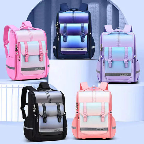 Spine Protector & Load-Reducing Capacity Backpack for Kids