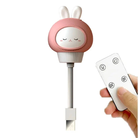 Cute Cartoon USB LED Night Light for Kids