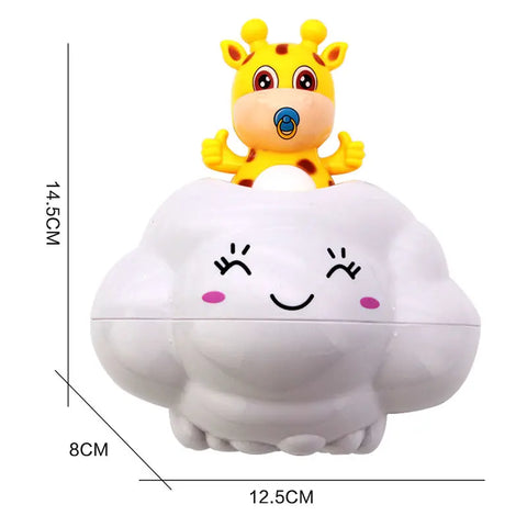 Cute Swimming Cloud Shower Bath Toy
